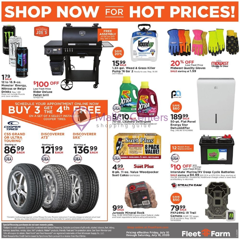 Fleet Farm Weekly Ad sales & flyers specials MallsCenters