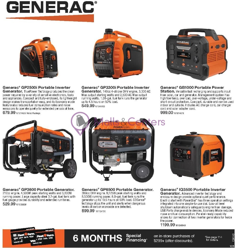 Weekly ad for Fleet Farm valid: 03/28/2024 - 07/03/2024, page 105