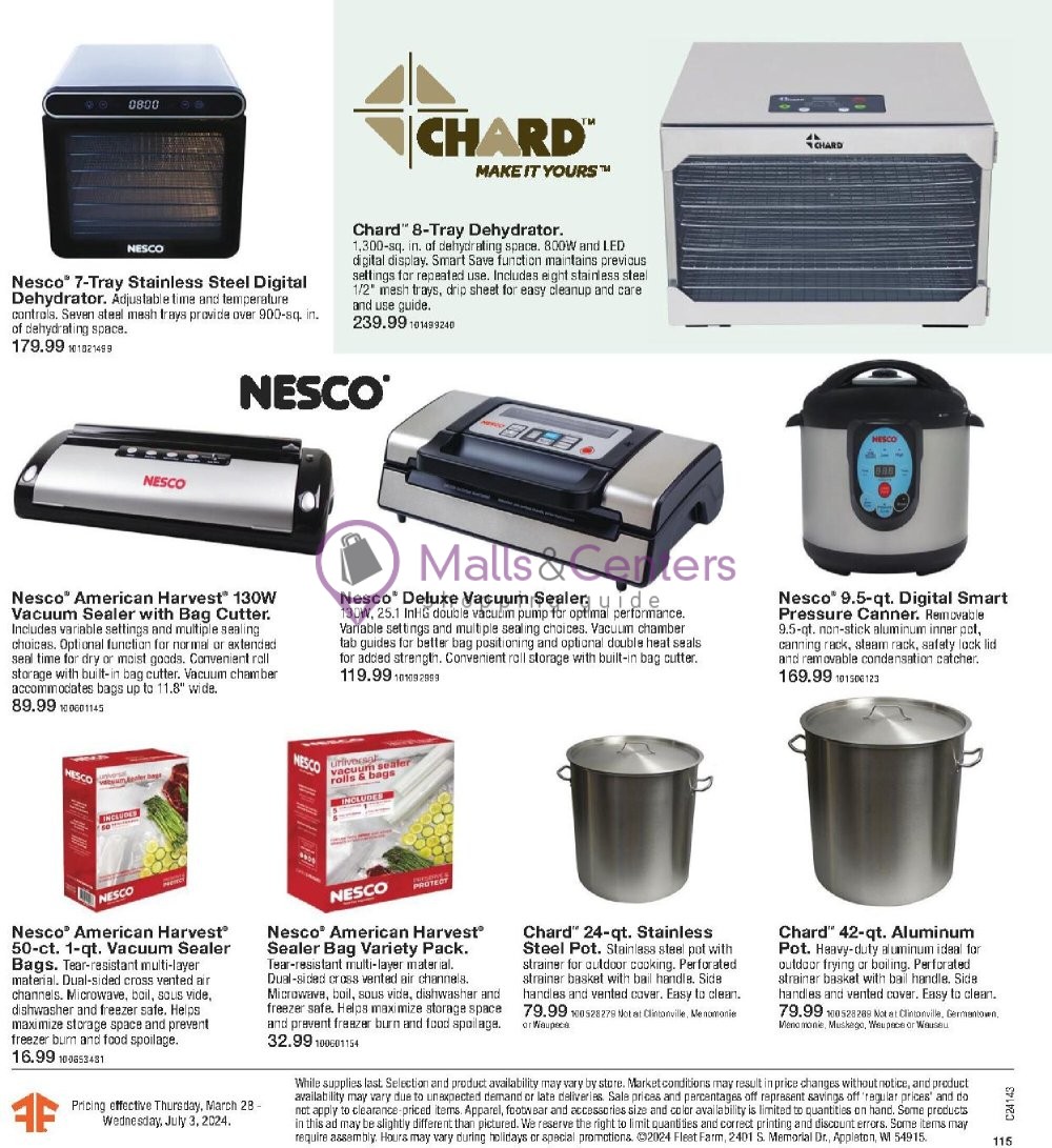 Weekly ad for Fleet Farm valid: 03/28/2024 - 07/03/2024, page 115