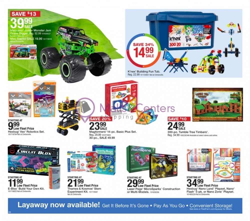 Fleet Farm Weekly Ad sales & flyers specials MallsCenters