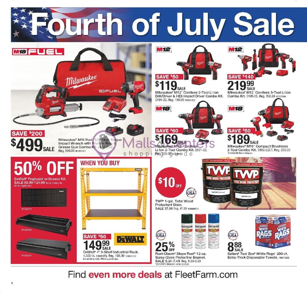Weekly ad for Fleet Farm valid: 06/27/2024 - 07/03/2024, page 8