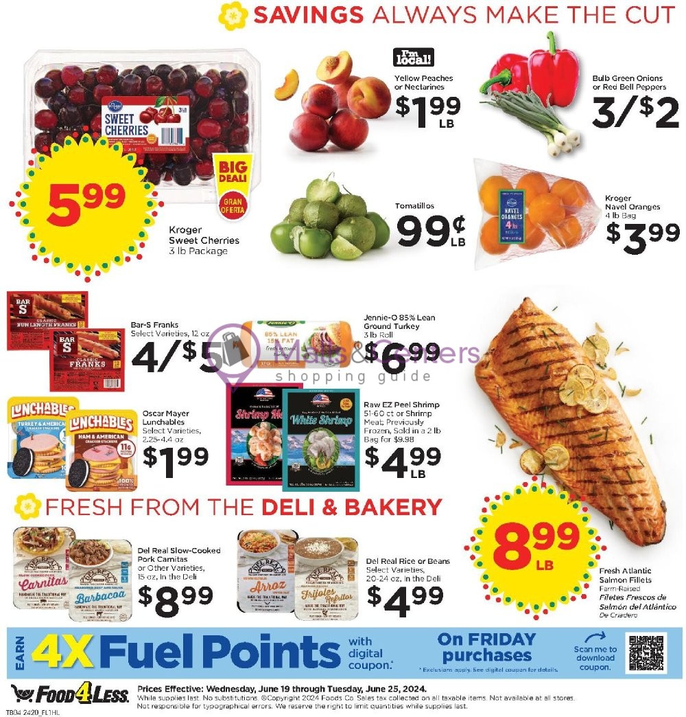 Weekly ad for Food 4 Less valid: 06/19/2024 - 06/25/2024, page 5