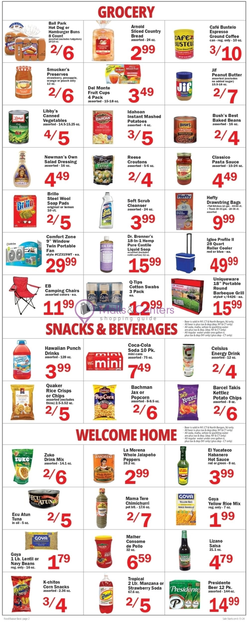 Weekly ad for Food Bazaar valid: 06/13/2024 - 06/19/2024, page 2
