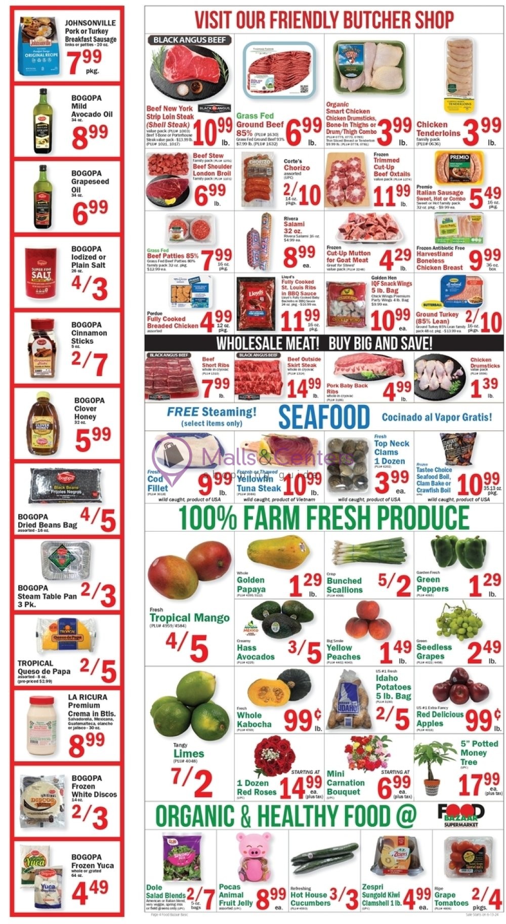 Weekly ad for Food Bazaar valid: 06/13/2024 - 06/19/2024, page 4