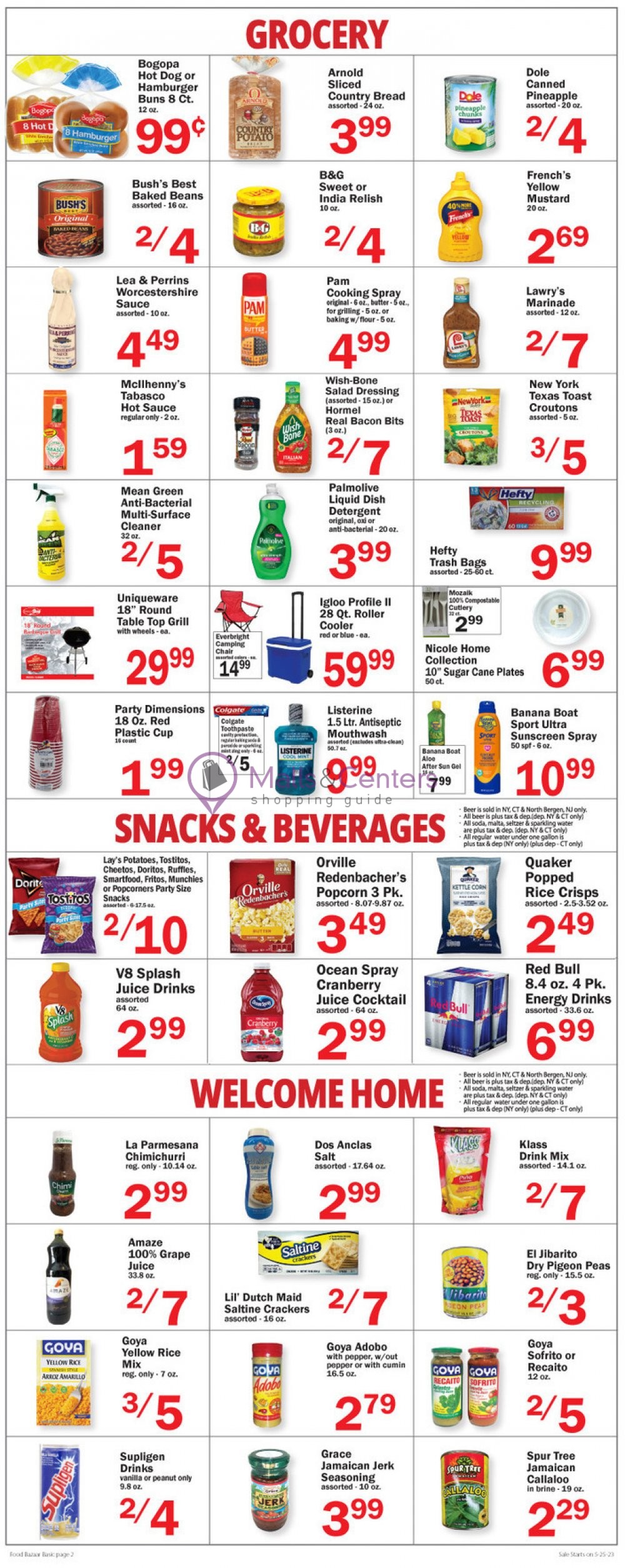 Weekly ad for Food Bazaar valid: 05/25/2023 - 05/31/2023, page 2