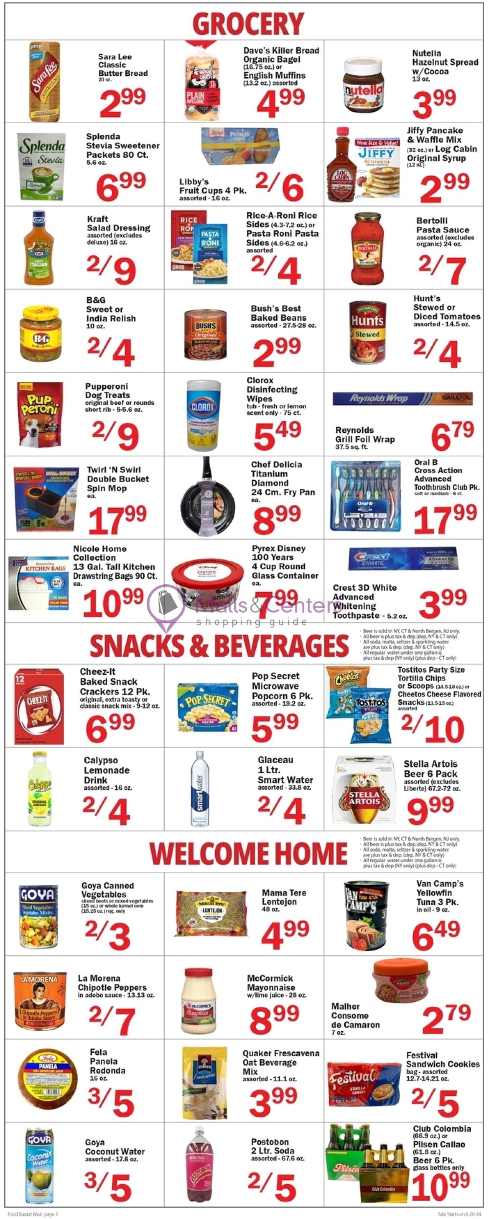 Weekly ad for Food Bazaar valid: 06/20/2024 - 06/26/2024, page 2