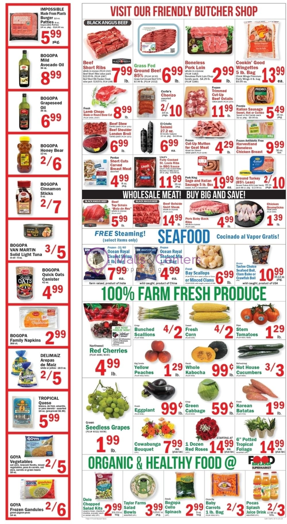 Weekly ad for Food Bazaar valid: 06/20/2024 - 06/26/2024, page 4