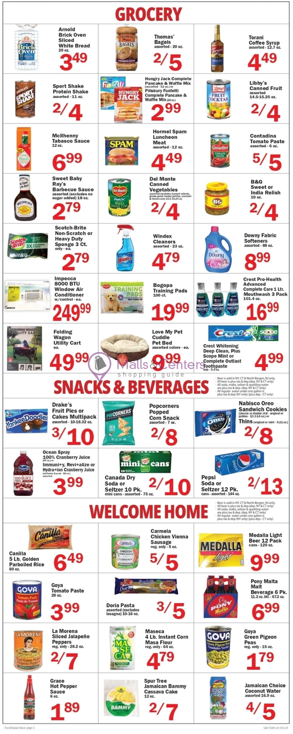 Weekly ad for Food Bazaar valid: 06/06/2024 - 06/12/2024, page 2