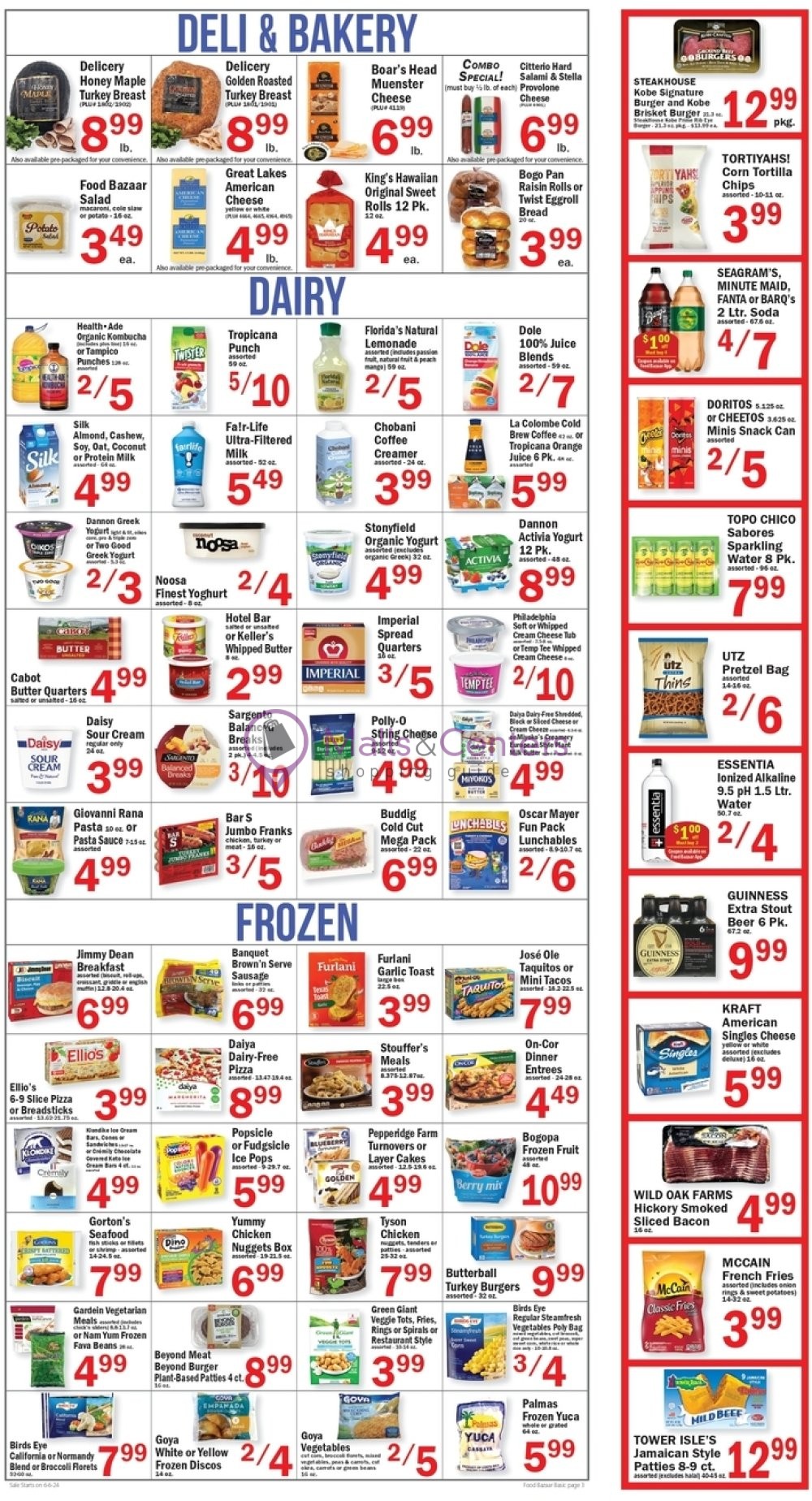 Weekly ad for Food Bazaar valid: 06/06/2024 - 06/12/2024, page 3