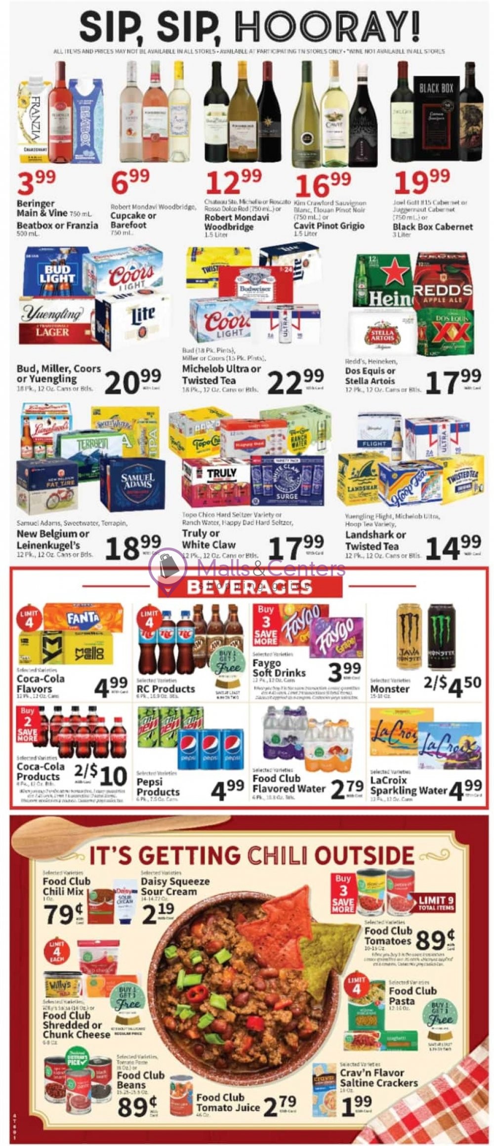 Food City Weekly ad valid from 11/29/2023 to 12/05/2023 MallsCenters