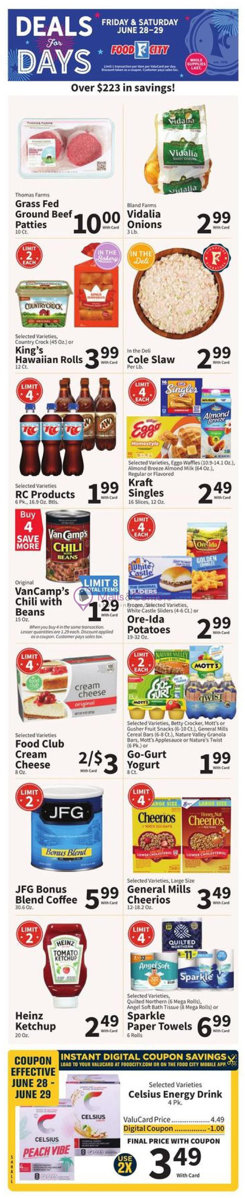Weekly ad for Food City valid: 06/26/2024 - 07/02/2024, page 3