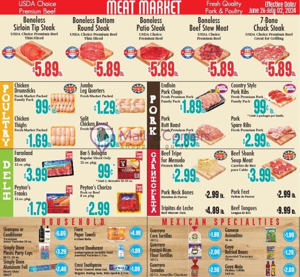 Weekly ad for Food City Supermarkets valid: 06/26/2024 - 07/02/2024, page 2