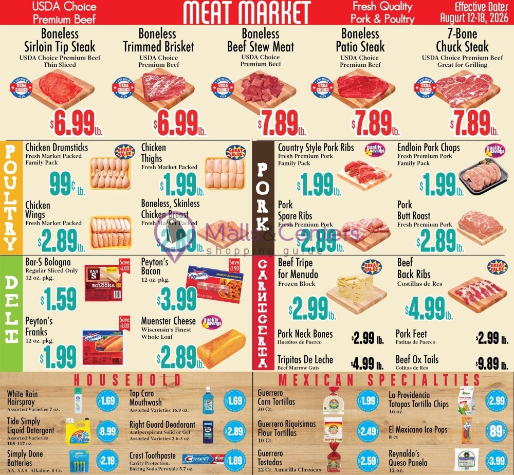 Weekly ad for Food City Supermarkets valid: 08/12/2026 - 08/18/2026, page 2