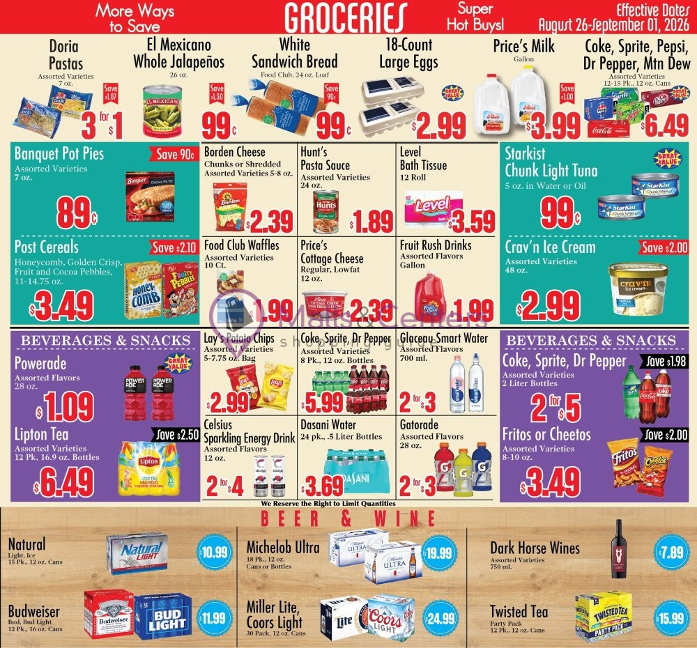 Weekly ad for Food City Supermarkets valid: 08/26/2026 - 09/01/2026, page 3