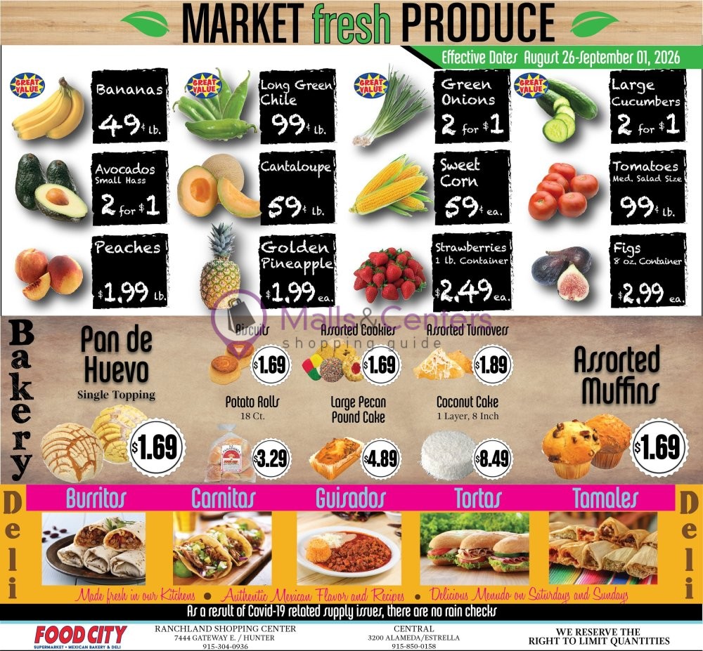 Weekly ad for Food City Supermarkets valid: 08/26/2026 - 09/01/2026, page 4