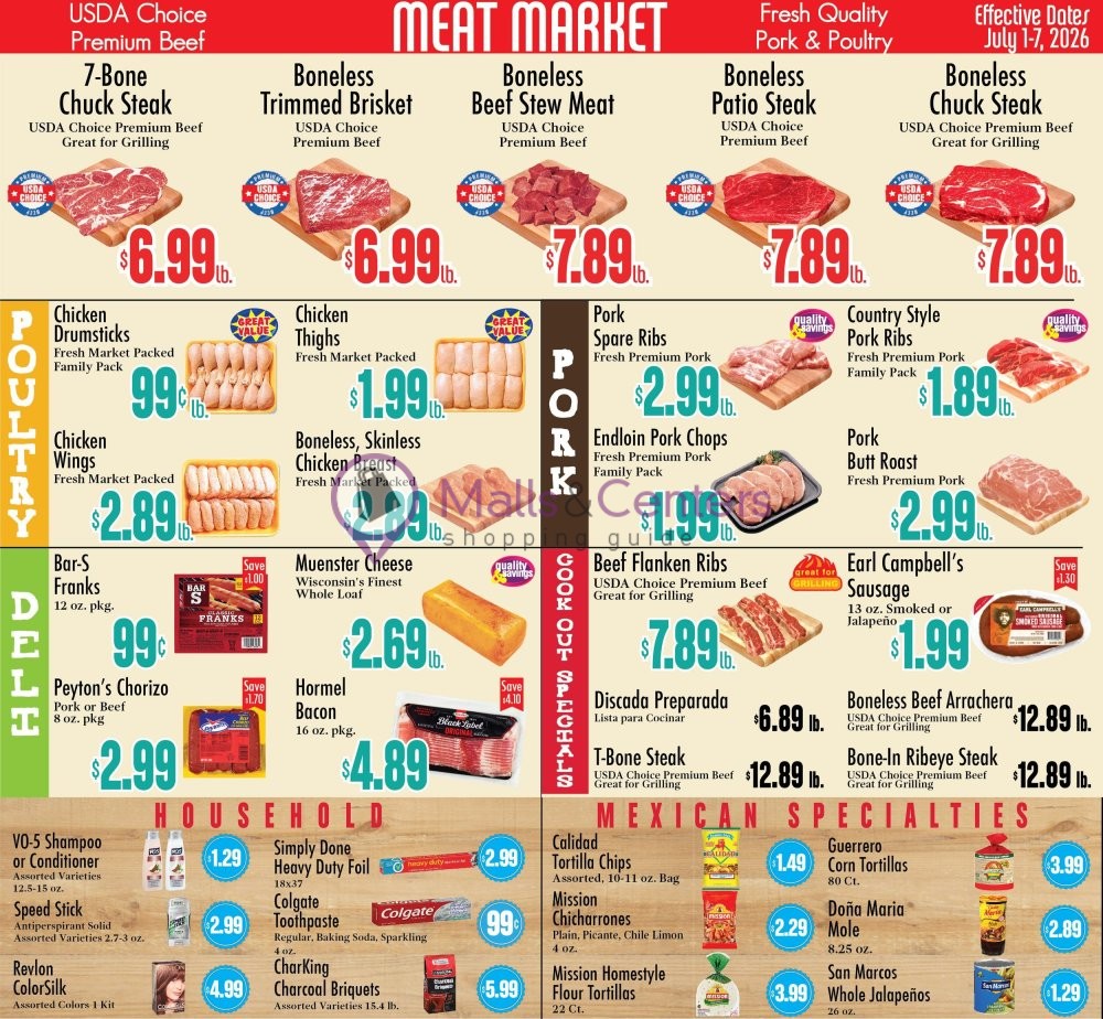 Weekly ad for Food City Supermarkets valid: 07/01/2026 - 07/07/2026, page 2