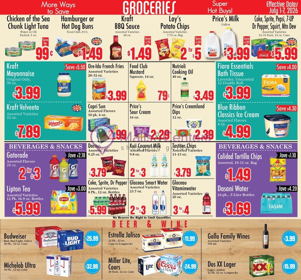 Weekly ad for Food City Supermarkets valid: 07/01/2026 - 07/07/2026, page 3