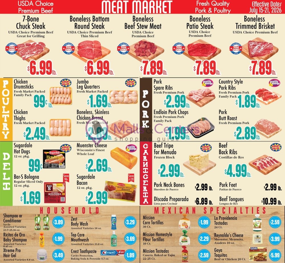 Weekly ad for Food City Supermarkets valid: 07/15/2026 - 07/21/2026, page 2