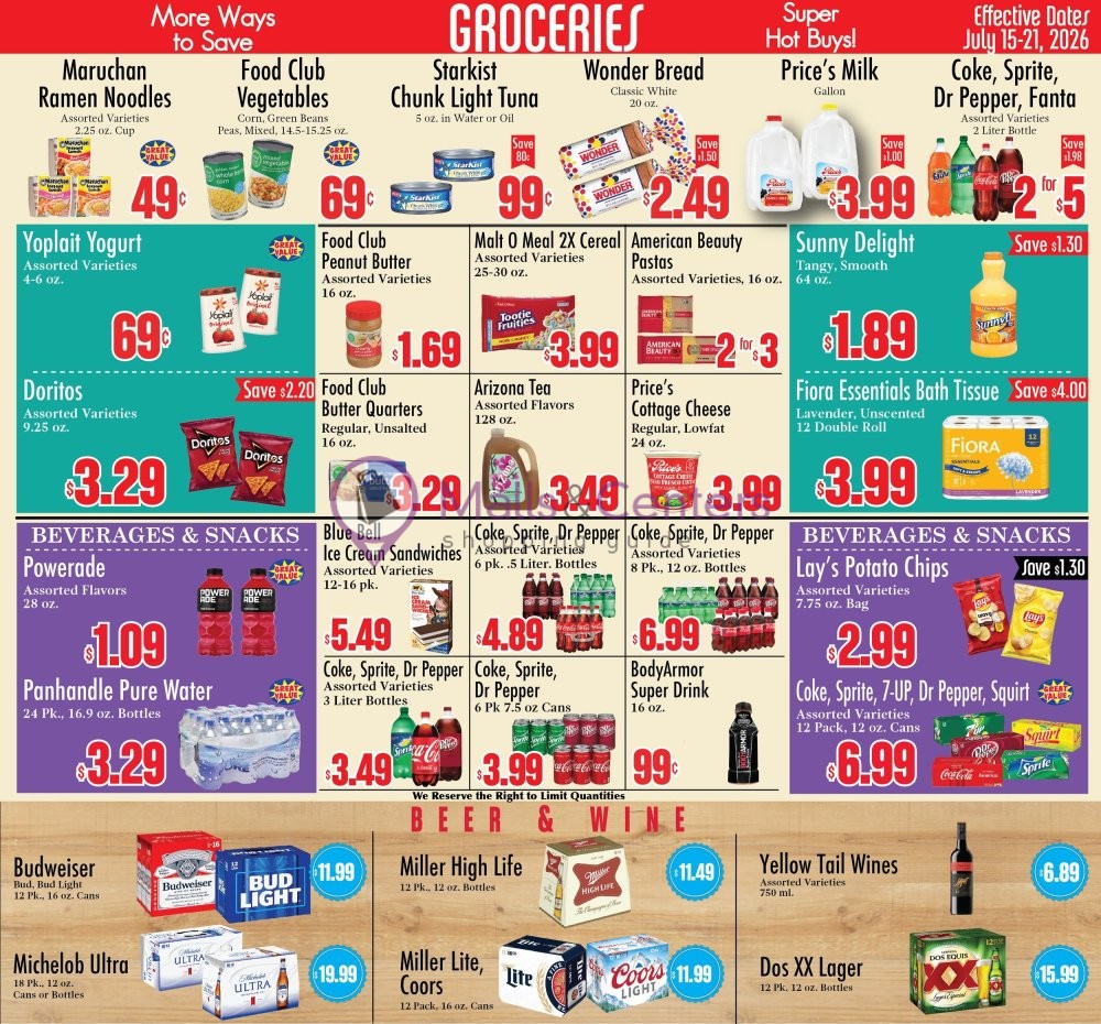 Weekly ad for Food City Supermarkets valid: 07/15/2026 - 07/21/2026, page 3