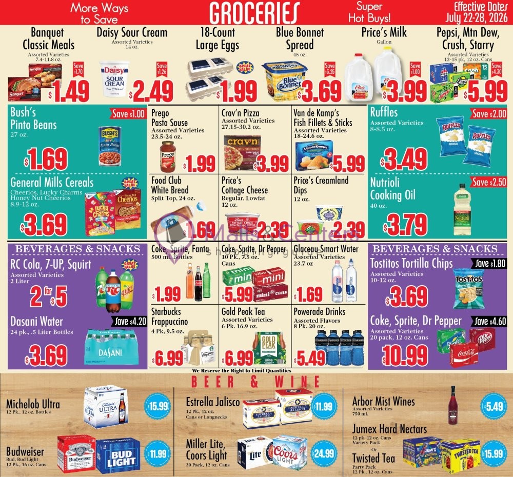 Weekly ad for Food City Supermarkets valid: 07/22/2026 - 07/28/2026, page 3