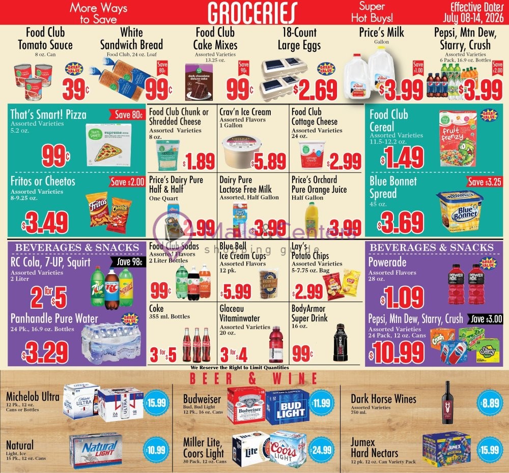 Weekly ad for Food City Supermarkets valid: 07/08/2026 - 07/14/2026, page 3