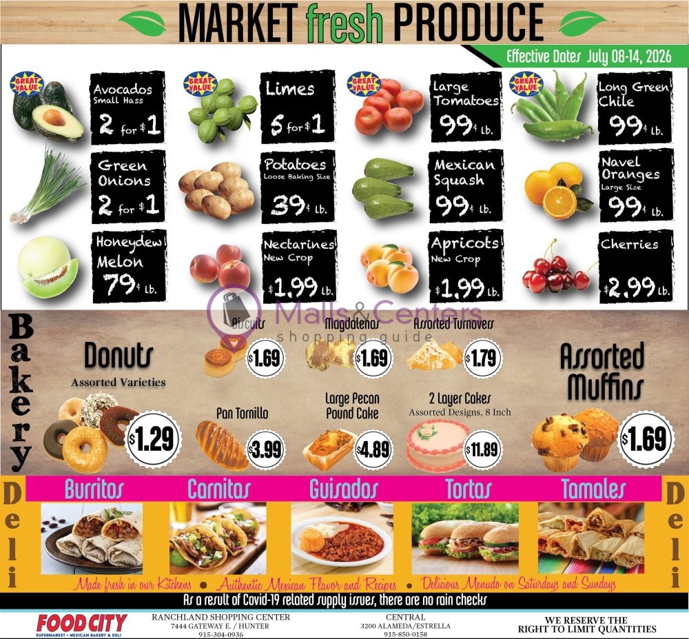 Weekly ad for Food City Supermarkets valid: 07/08/2026 - 07/14/2026, page 4
