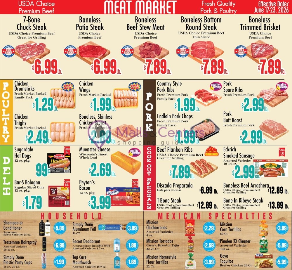 Weekly ad for Food City Supermarkets valid: 06/17/2026 - 06/23/2026, page 2