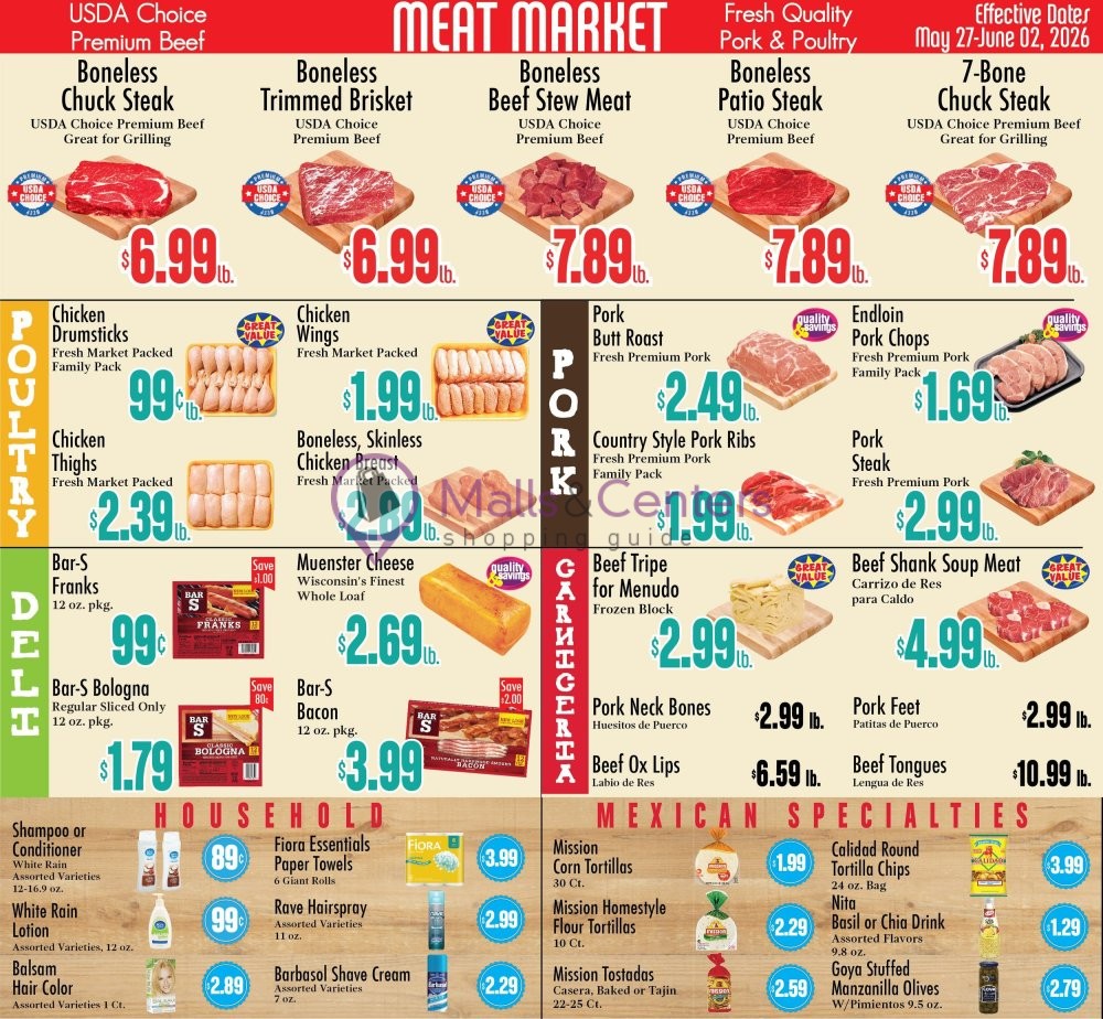 Weekly ad for Food City Supermarkets valid: 05/27/2026 - 06/02/2026, page 2
