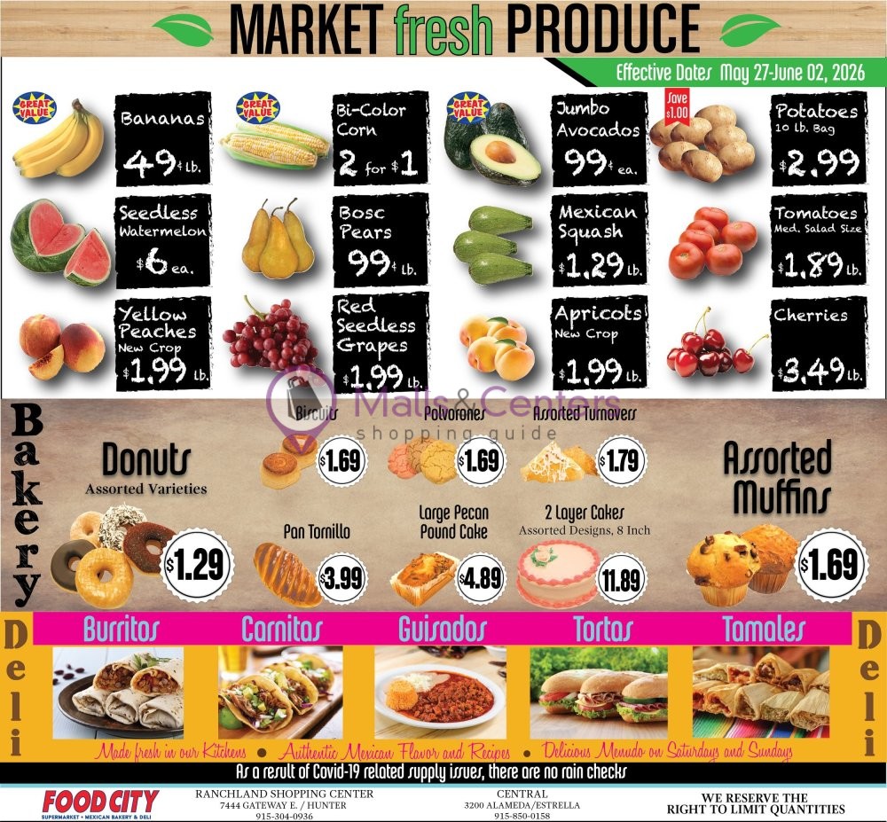 Weekly ad for Food City Supermarkets valid: 05/27/2026 - 06/02/2026, page 4