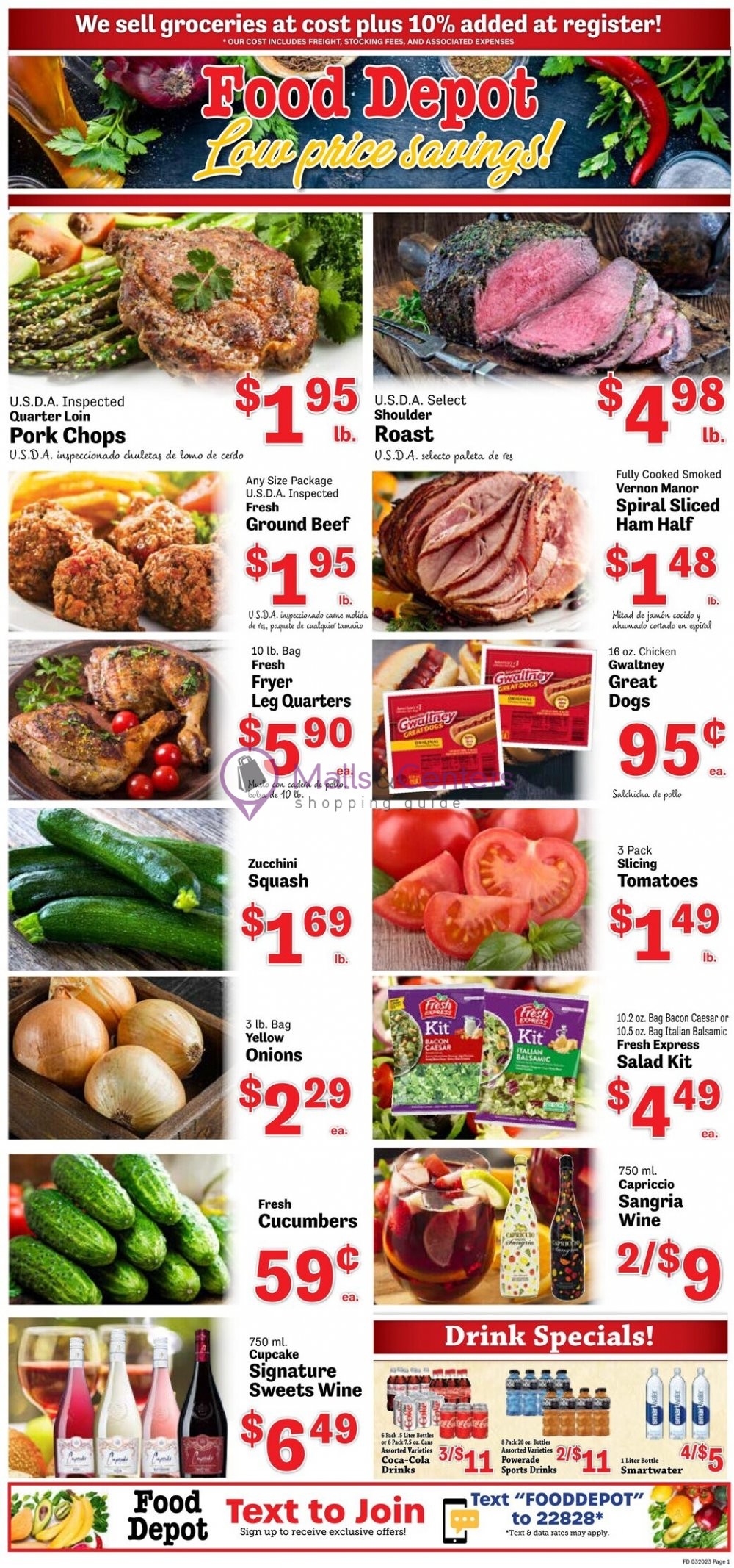 Food Depot Weekly ad valid from 03/20/2023 to 03/26/2023 MallsCenters