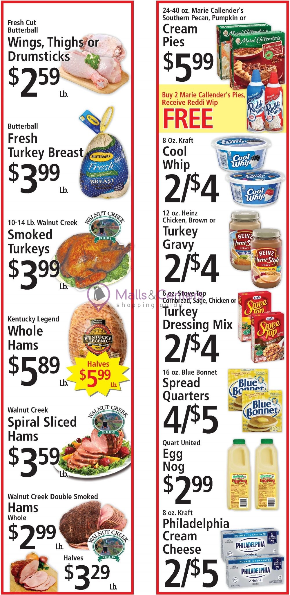 Food Fair Weekly ad valid from 11/20/2022 to 11/26/2022 MallsCenters