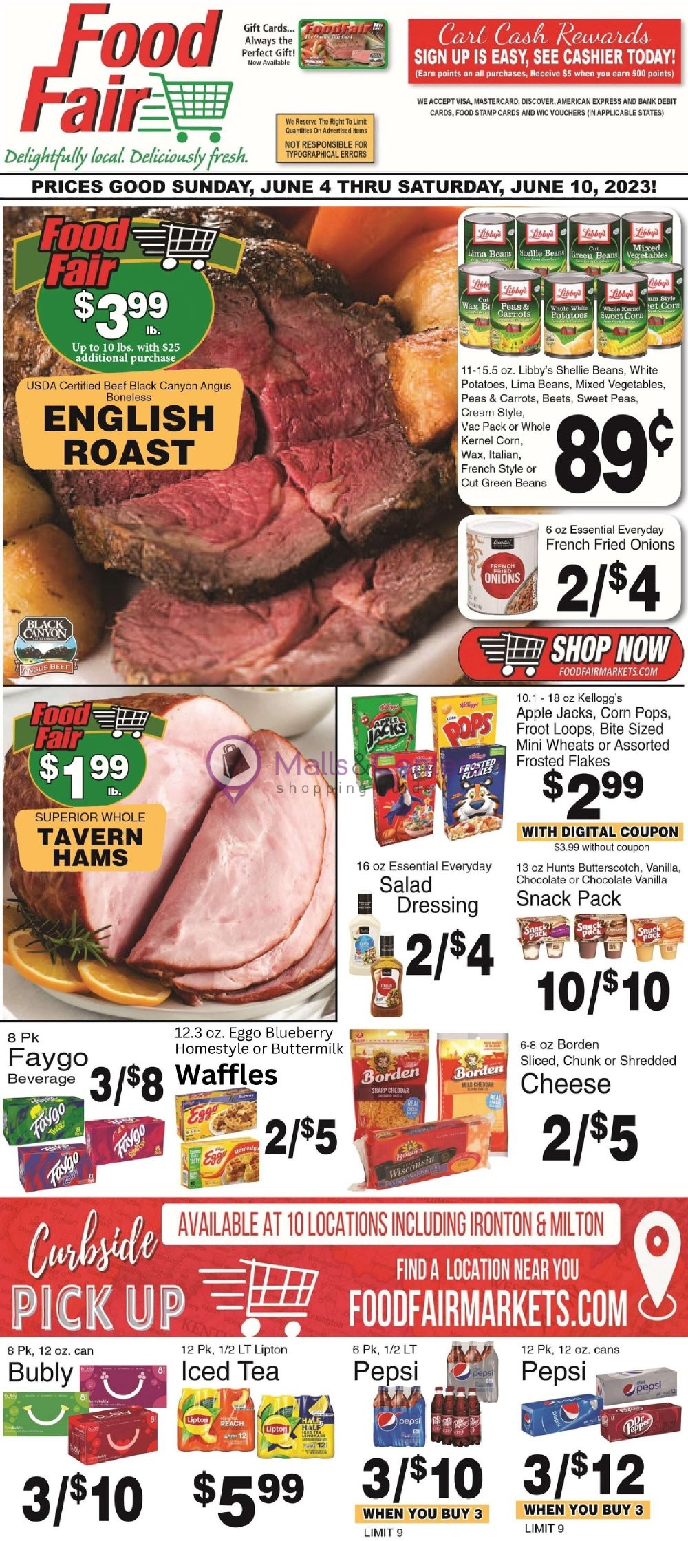 Food Fair Weekly ad valid from 06/04/2023 to 06/10/2023 MallsCenters