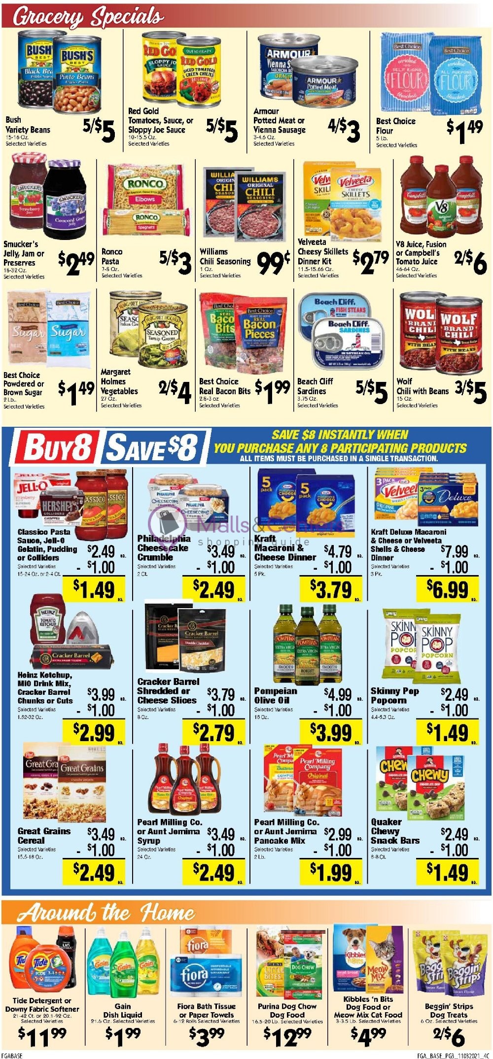 Food Giant Weekly ad valid from 11/03/2021 to 11/09/2021 MallsCenters