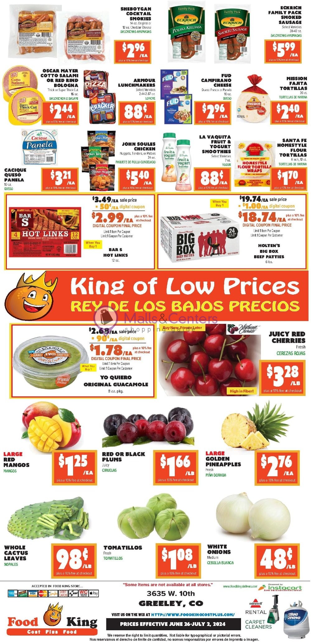 Weekly ad for Food King Cost Plus Food valid: 06/26/2024 - 07/02/2024, page 4
