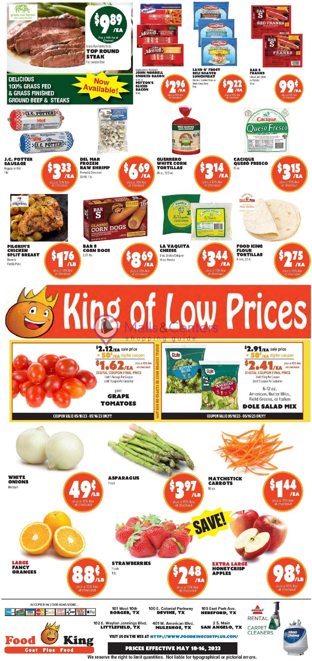Food King Cost Plus Food Weekly ad valid from 05/10/2023 to 05/16/2023