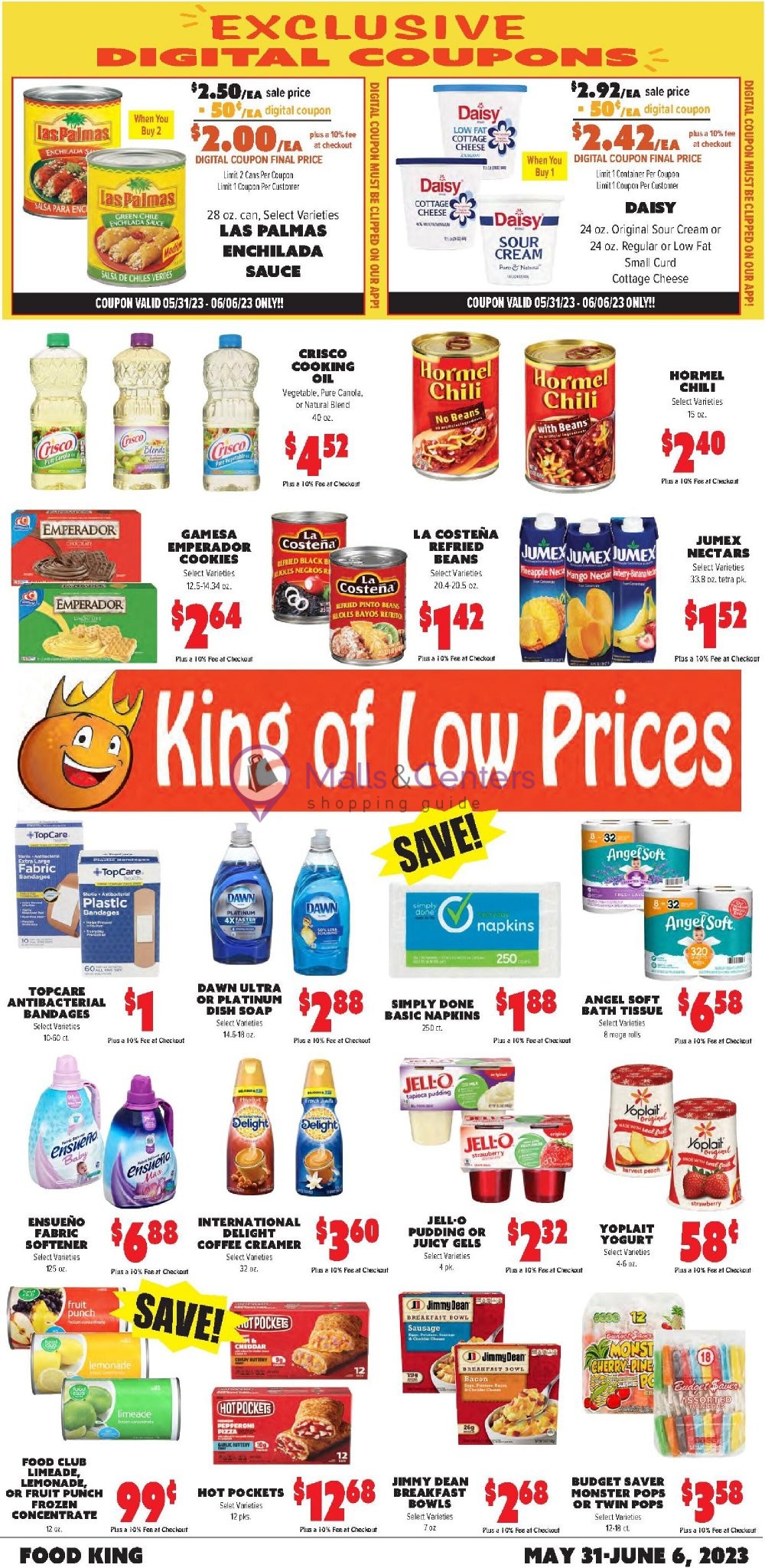 Food King Cost Plus Food Weekly ad valid from 05/31/2023 to 06/06/2023 MallsCenters