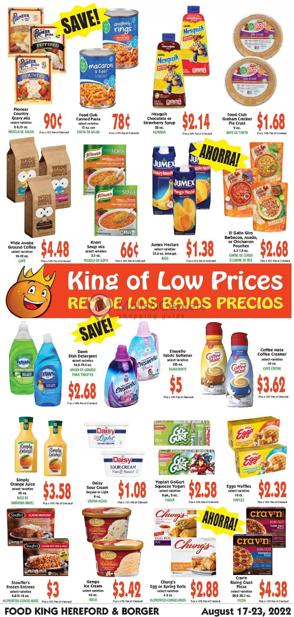 Food King Cost Plus Food Weekly ad valid from 08/17/2022 to 08/23/2022