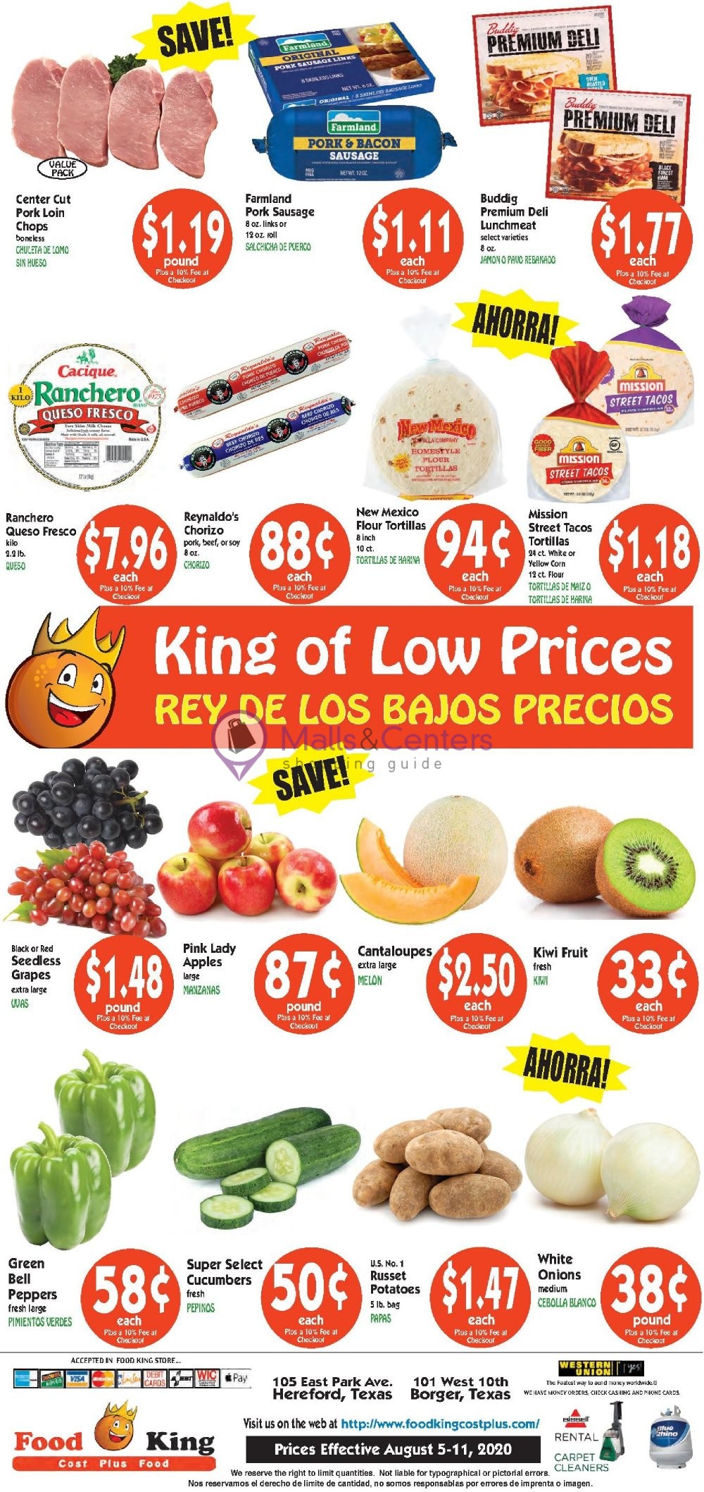 Food King Cost Plus Food Weekly Ad sales & flyers specials MallsCenters