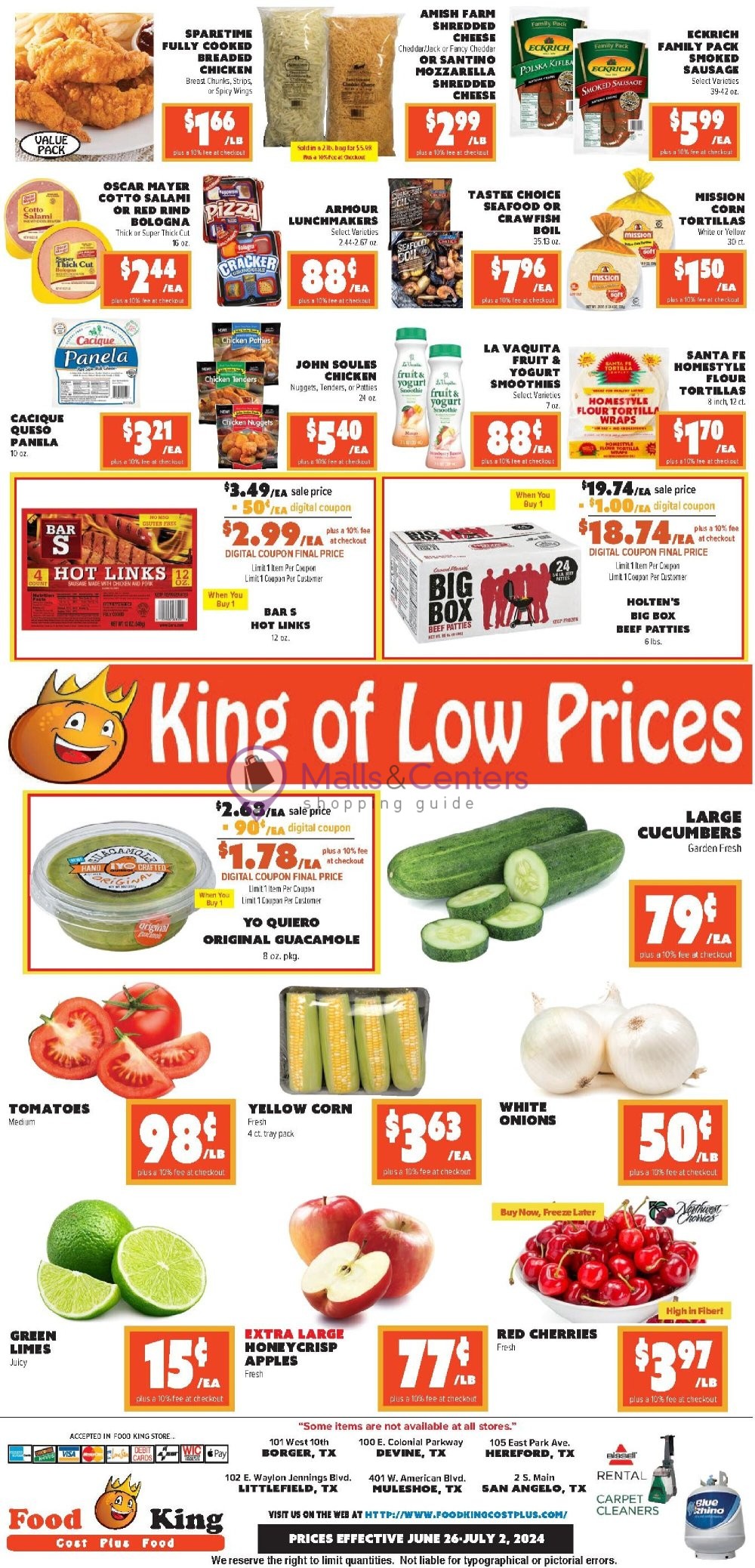Weekly ad for Food King Cost Plus Food valid: 06/26/2024 - 07/02/2024, page 4