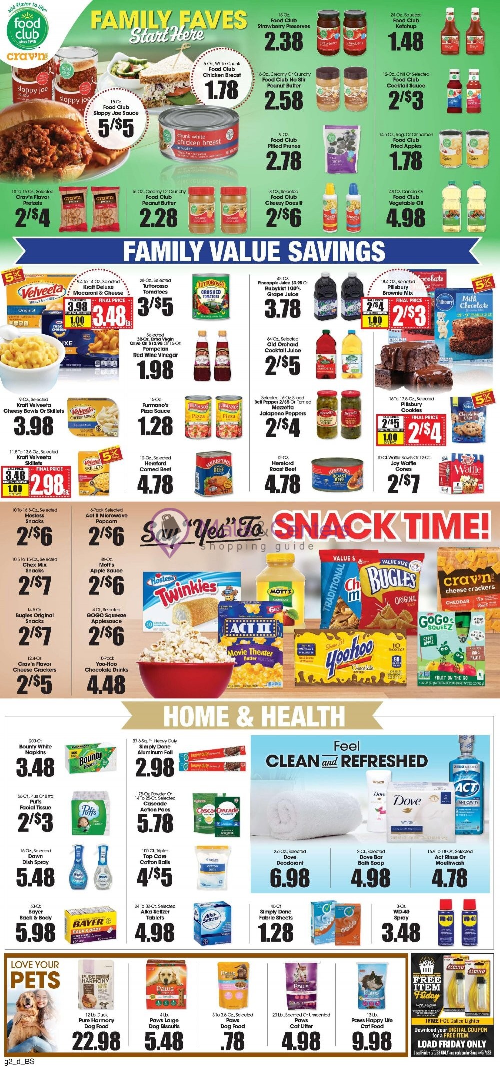 Food King Weekly ad valid from 05/03/2023 to 05/09/2023 MallsCenters