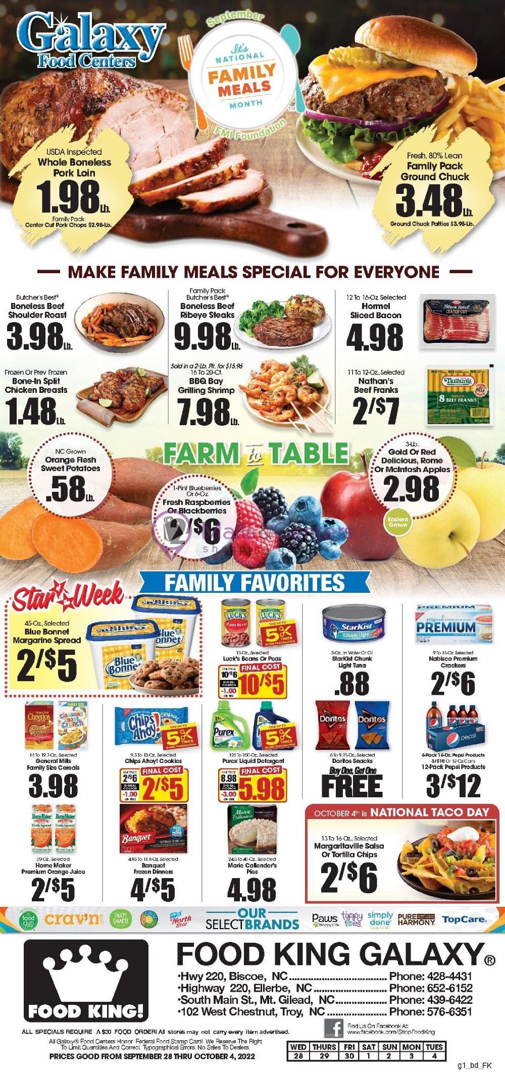 Food King Weekly Ad sales & flyers specials MallsCenters
