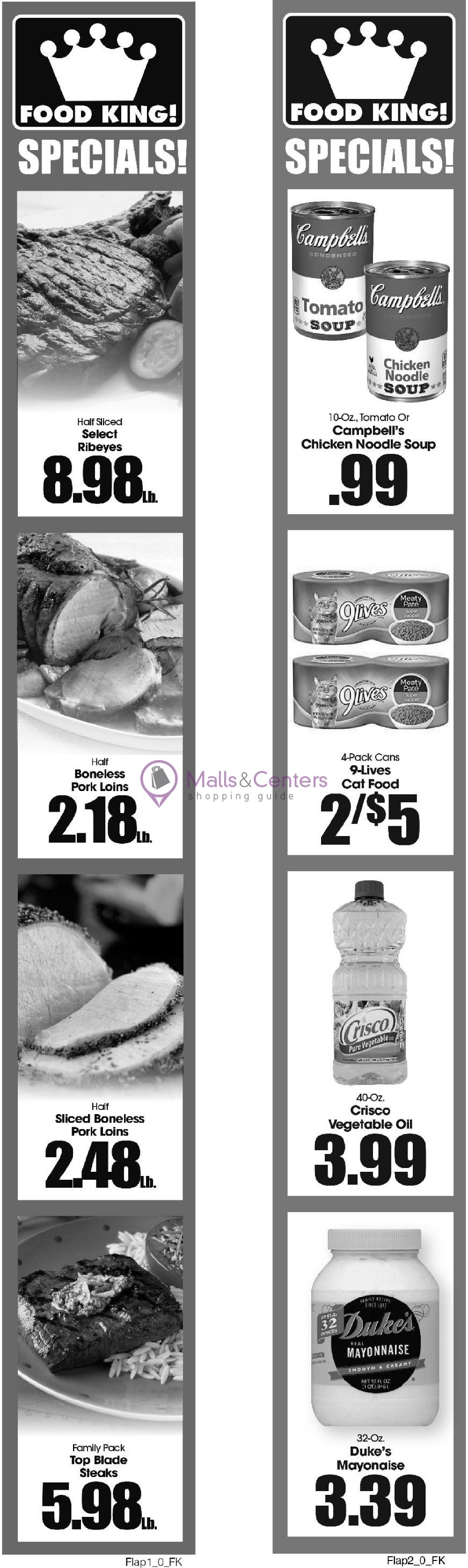 Food King Weekly Ad sales & flyers specials MallsCenters