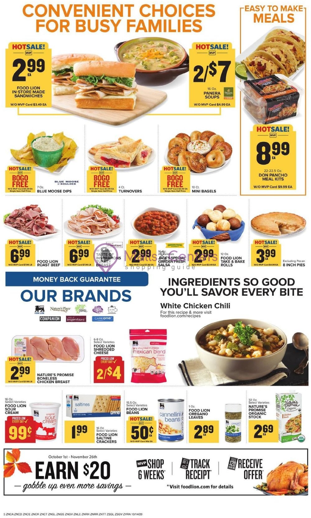 Food Lion Weekly ad valid from 10/14/2020 to 10/20/2020 MallsCenters
