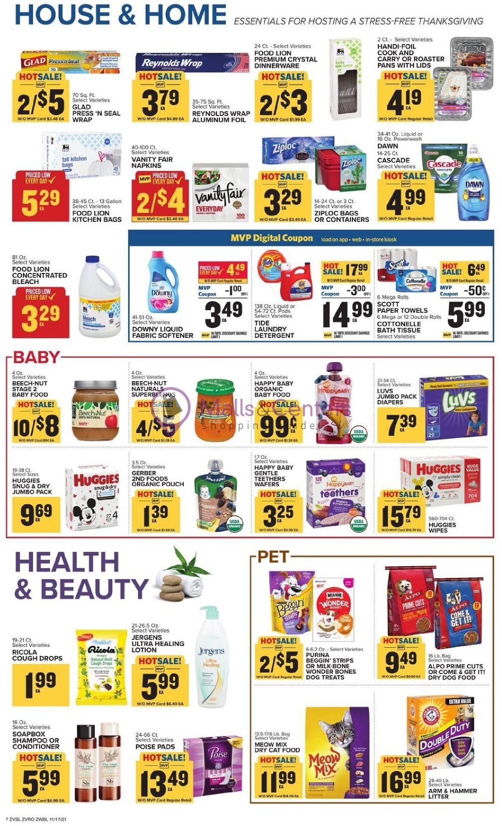 Food Lion Weekly ad valid from 11/17/2021 to 11/23/2021 MallsCenters