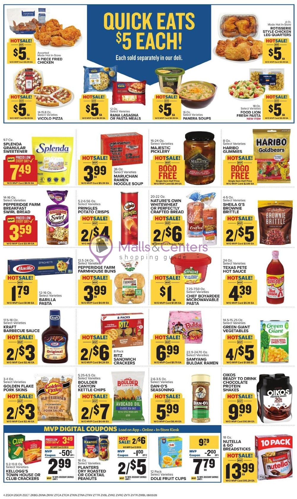 Weekly ad for Food Lion valid: 08/05/2026 - 08/11/2026, page 6