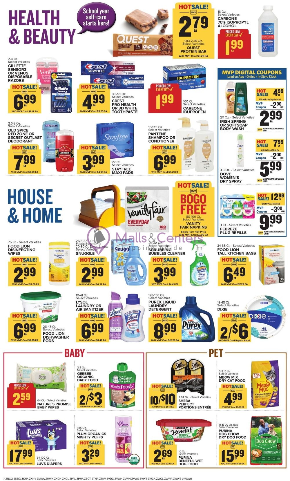 Weekly ad for Food Lion valid: 07/22/2026 - 07/28/2026, page 13