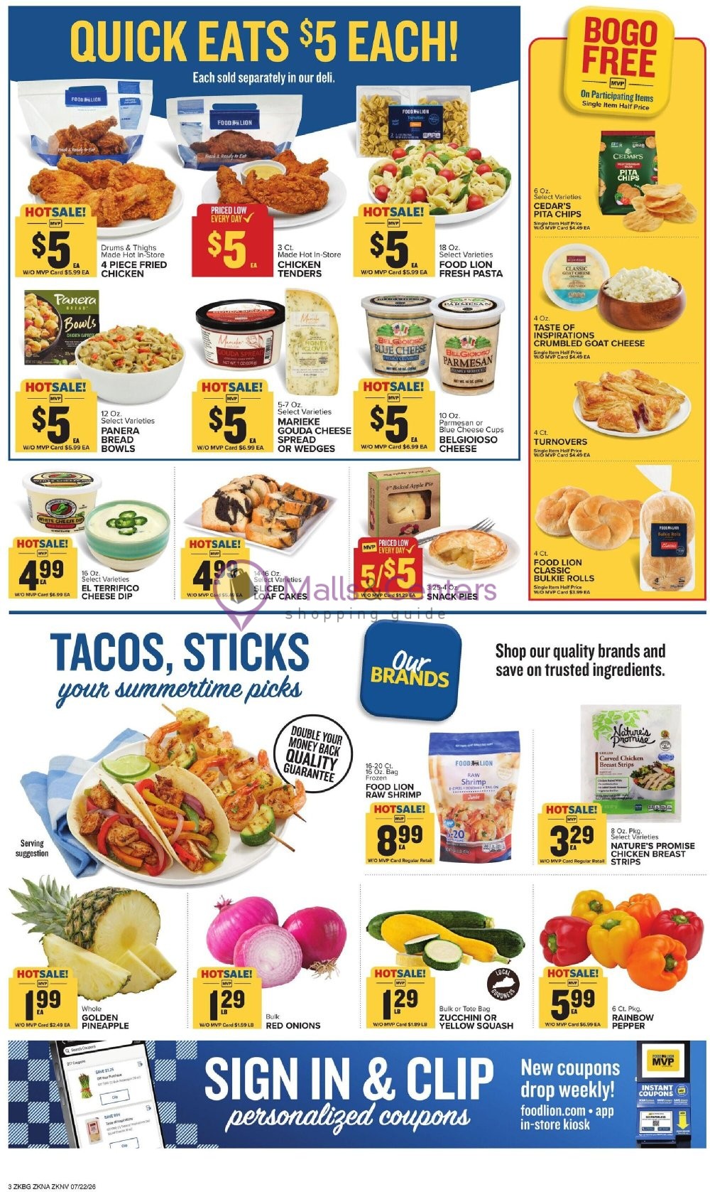 Weekly ad for Food Lion valid: 07/22/2026 - 07/28/2026, page 6