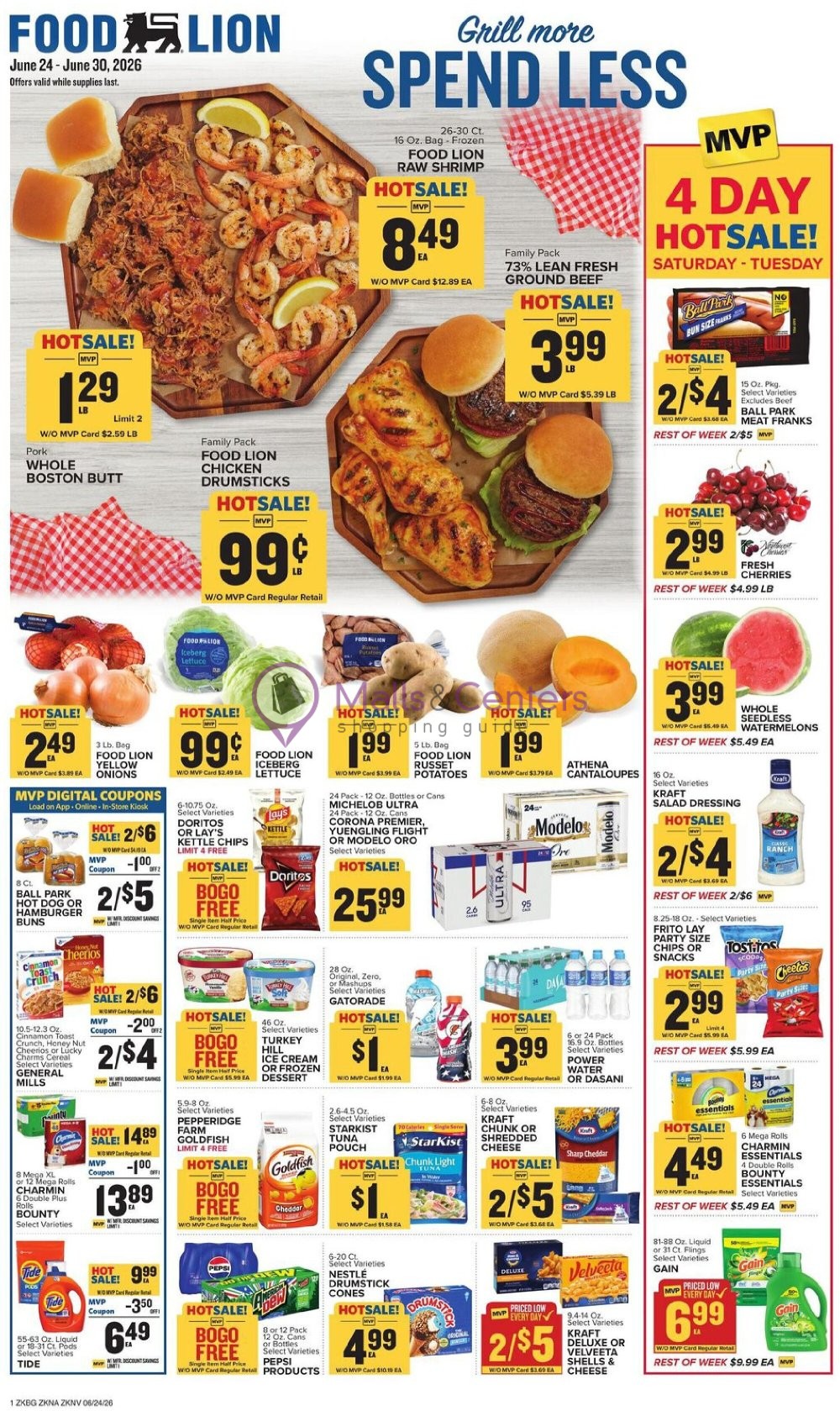 Weekly ad for Food Lion valid: 06/24/2026 - 06/30/2026, page 1