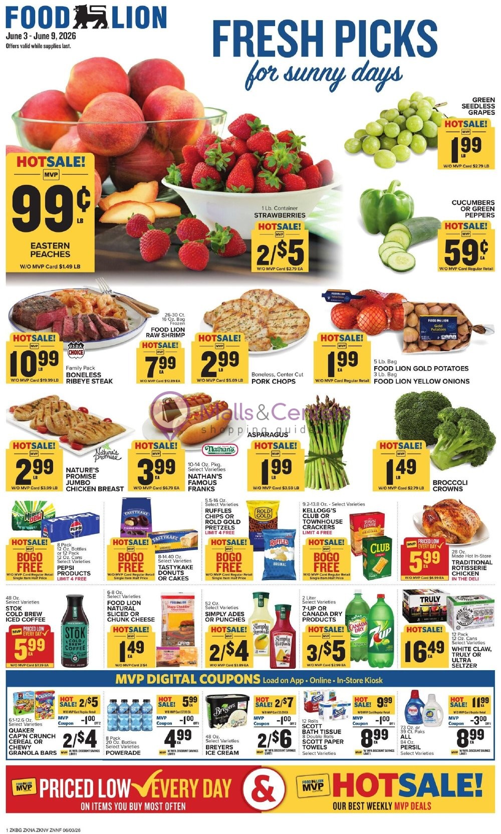 Weekly ad for Food Lion valid: 06/03/2026 - 06/09/2026, page 1