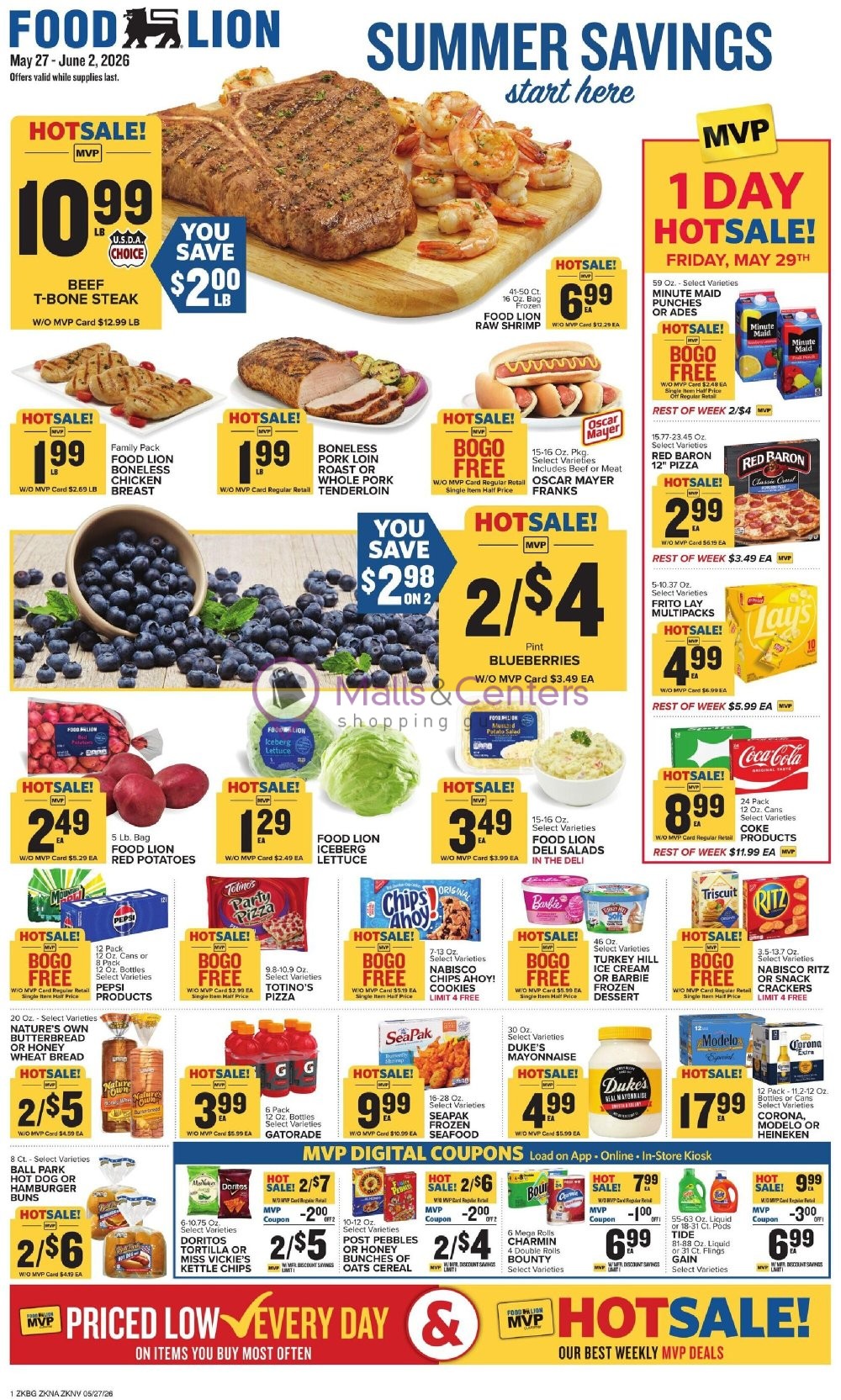 Weekly ad for Food Lion valid: 05/27/2026 - 06/02/2026, page 1